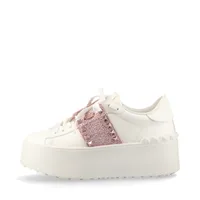 バレンティノガラヴァーニ シューズ 37 Valentino Garavani Rockstud ダービーシューズ | ブラウン