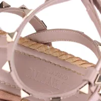 訳あり ヴァレンティノ 36 23 レザー サンダル スタッズ ベージュ 訳あり ヴァレンティノ 36 23 レザー サンダル スタッズ