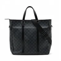 ルイ ヴィトン タダオ PM ダミエ グラフィット N41259 ブラック