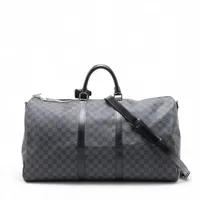 ヴィトン ダミエグラフィット キーポルバンドリエール55 N41413 ブラック