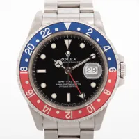 ロレックス GMTマスター 16700 SS SS AT 黒文字盤