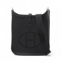 エルメス エヴリン16 TPM アマゾン トリヨンクレマンス ブラック シルバー金具 W:2024年