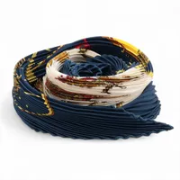 ディオール オブリーク スカーフ シルク ネイビー バイザー