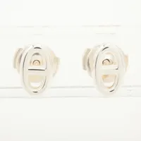 エルメス ファニー アイスクリーム ピアス(両耳用) GP シルバー