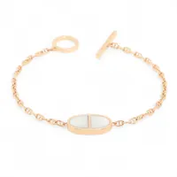 エルメス ヴェルティージュ クール ダイヤ ブレスレット 750(PG) SH