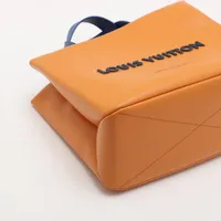 ヴィトン ロゴ ショッパー トートMINI M15237 オレンジ RFID反応あり