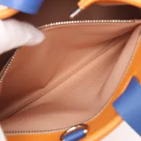 ヴィトン ロゴ ショッパー トートMINI M15237 オレンジ RFID反応あり