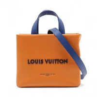 ロゴ ショッパー トートMINI M15237 2WAY RFID反応あり ヴィトン ロゴ ショッパー トートMINI M15237 オレンジ RFID反応あり