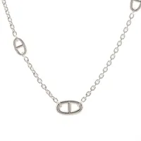 エルメス シェーヌダンクル ファランドール ネックレス 925