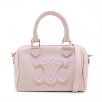 セリーヌ キュイル トリオンフ スモールボストン レザー 2WAY