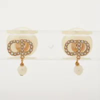 672. Christian　Dior　トライバルスター　ピアス　両耳用 672. Christian Dior トライバルスター ピアス 両耳用 672