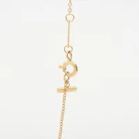 ティファニー Tスマイル スモール ネックレス 750(YG) 3.0g A3954461