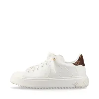 ルイヴィトン リヴォリライン モノグラム レザー ローカットスニーカー ホワイト 美品▽LOUIS VUITTON ルイヴィトン リヴォリ ライン モノグラム