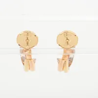 カルティエ トリニティ ピアス 750(YG×PG×WG) 3.6g VP011835｜中古