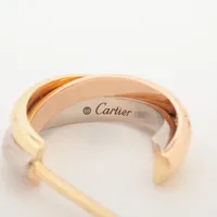 カルティエ トリニティ ピアス 750(YG×PG×WG) 3.6g VP011835｜中古