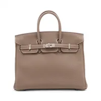 エルメス バーキン25 ルトゥルネ トゴ エトゥープ シルバー金具 K:2025年