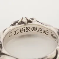 Chrome Hearts SBT band Ring 925 5.6g No. 4 | eBay