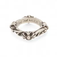 クロムハーツ スターバンド リング 925 12.6g A2065235｜中古ブランド