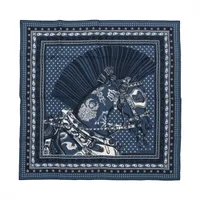 エルメス カレH 65 シュヴァル パンク バンダナ スカーフ