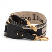 ディオール D-TOUCH キーリング GP×革 A2899442｜中古ブランド品