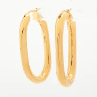 【 CELINE 】CELINEアントラルピアス 中古】セリーヌ CELINE アントラル ピアス GP ゴールド レッド