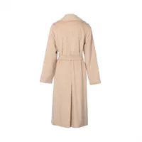 未使用級✨マックスマーラ　クチートアマーノ　ベルテッドコート　キャメル 40 未使用級✨マックスマーラ クチートアマーノ ベルテッドコート