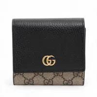 グッチ GGマーモント オフィディア 719887 レザー コンパクト