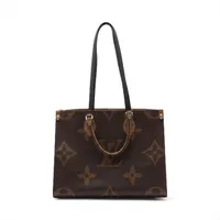 ヴィトン ジャイアントモノグラムリバース オンザゴーMM M45321 ブラウン RFID反応あり