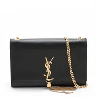 サンローラン　ショルダーバッグ　ルル　ボーリング チェーン ASUS サンローラン ルル 斜め掛け チェーン ショルダーバッグ