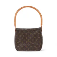 ヴィトン モノグラム ルーピングMM M51146 ブラウン