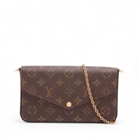 ヴィトン モノグラム ポシェットフェリシー M61276 ブラウン
