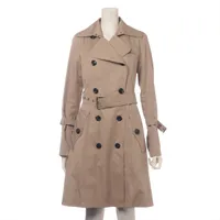 バーバリーブルーレーベル ウール×アンゴラ コート 40