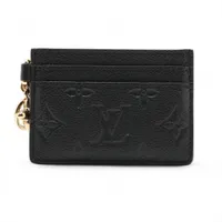 ヴィトン アンプラント ポルトカルトLVチャーム M82132 ノワール  