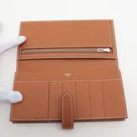 エルメス ベアンスフレ ヴォーエプソン 財布 クレ シルバー金具 X:2016年 エルメス ベアンスフレ ブラック ヴォーエプソン シルバー金具