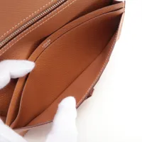 エルメス ベアンスフレ ヴォーエプソン ロングウォレット ゴールド