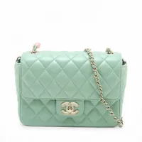 希少！新品　CHANEL  ミニマトラッセ 新品未使用 23C CHANEL マトラッセ ミニ フラップバッグ ブラック