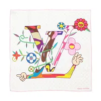 ヴィトン×村上隆 スカーフ｜中古ブランド品・ブランド古着通販｜ALLU