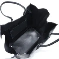 バレンシアガ ペーパー レザー トートバッグ ブラック 420212 ミラー