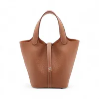 エルメス ピコタンロック18 PM トリヨンクレマンス ゴールド シルバー金具 K:2025年