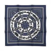 エルメス カレ55 Hermes Paris Station Bandana エルメス パリ