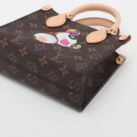 ヴィトン×村上隆 LV×TM オンザゴーBB M13668 ブラウン RFID反応あり 