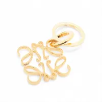 ロエベ スタジオジブリ アナグラム チャーム ハウルの動く城 カルシファー LOEWE ロエベ カルシファー レッドxイエロー レザー ジブリ