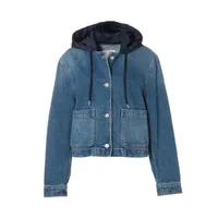 モンクレール 23年 コットン×ナイロン デニムジャケット 2