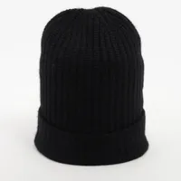 シャネル 21K ニットキャップ カシミヤ ブラック A3961530｜中古
