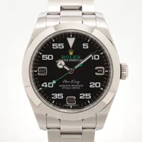 ロレックス エアキング 116900 SS SS AT 黒文字盤