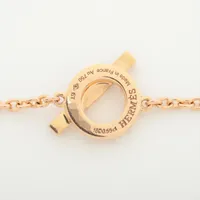 エルメス フィネス ダイヤ ブレスレット 750(PG) 3.9g 0.55 ST