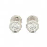 18/美品 ティファニー Pt950 ペーパーフラワー タンザナイト ピアス 18/美品 ティファニー Pt950 ペーパーフラワー タンザナイト