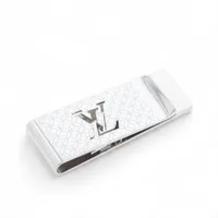 美品 HERMES エルメス マネークリップ シルバー925 エヴリン 箱付き ◇HERMES エルメス マネークリップ シルバー925【エブリン】 箱