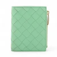 ボッテガヴェネタ【人気現行モデル】マキシイントレチャートマネークリップグリーン ボッテガヴェネタ【人気現行モデル】マキシイントレチャート