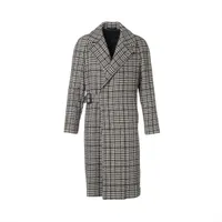 バーバリーロンドンイングランド ウール コート 48 メンズ ブラック